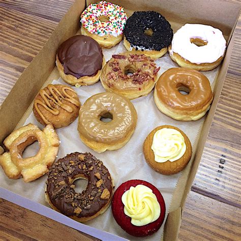Heavnly donuts - It is only a quick drive or walk down Essex St. in downtown Lawrence to fresh brewed coffee, gourmet sandwiches, and specialty salads and treats at Heav’nly Donuts. Visit our Lawrence, MA location today. 262 Essex St. Lawrence, MA 01840. (978) 655-7387. Business Hours: Mon-Fri: 6am – 6pm. Sat: 8am – 3pm. 